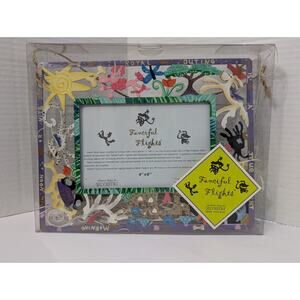 Karen Rossi Fanciful Flights Royal Outing Dog Picture Frame Silvestri New In Box